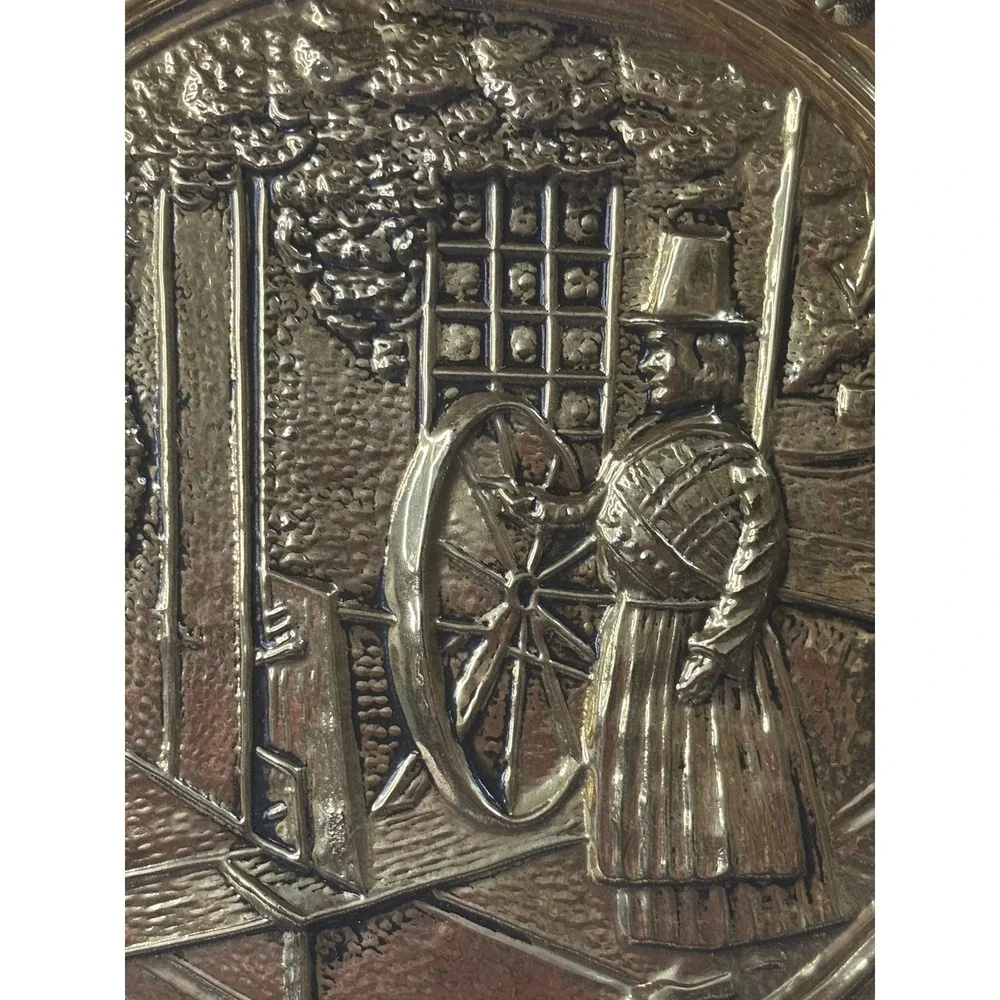 Vintage Wall Hanging Brass